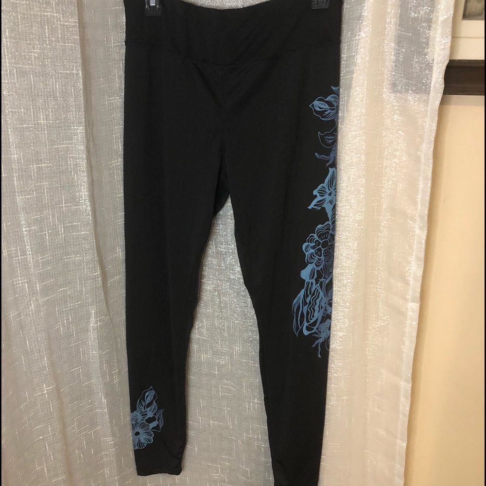 Floral leggings L